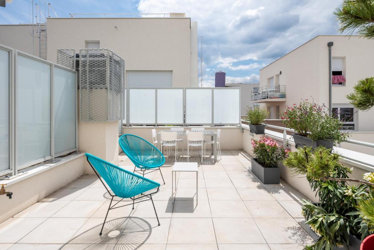 Appartement De Standing Avec Grande Terrasse Віллербанн Екстер'єр фото