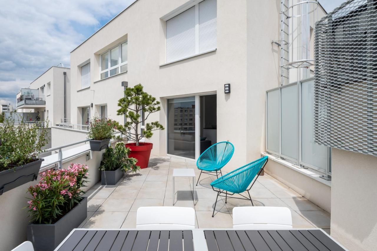 Appartement De Standing Avec Grande Terrasse Віллербанн Екстер'єр фото